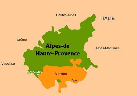 Carte Verdon